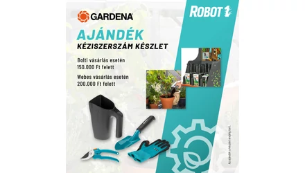 Ajándék Gardena kéziszerszám készlet nagy értékű vásárlás esetén