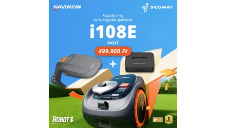 Segway Navimow kedvezménnyel + 2 ajándékkal – ne maradj le!