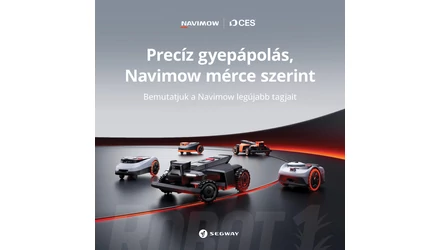 CES 2026: Okosabb, gyorsabb, erősebb: bemutatkoztak a következő generációs Segway Navimow modellek