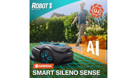AI-kamerás fűnyíró-forradalom? Íme a GARDENA smart SILENO sense  a precíz pázsitgondozás új szintje!