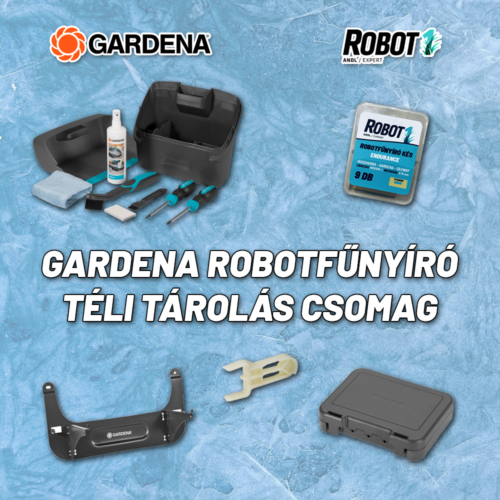 Gardena SILENO robotfűnyíró téli tárolás csomag