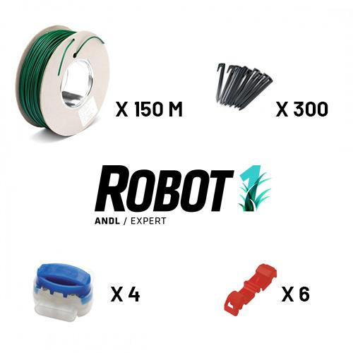Robot1 Telepítőszett kicsi 150m 2,7mm