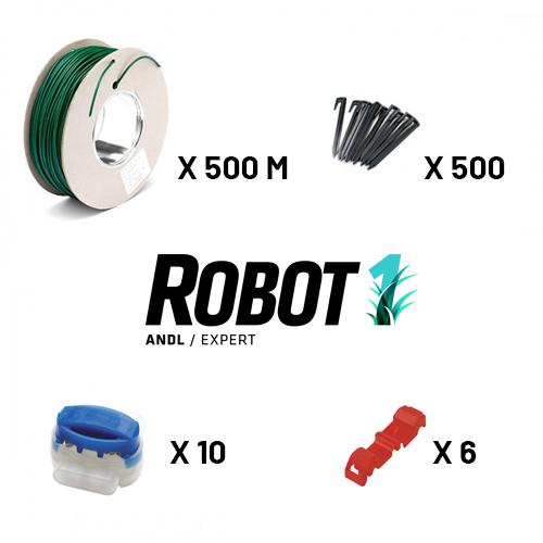 Robot1 Telepítőszett nagy 500m 2,7mm