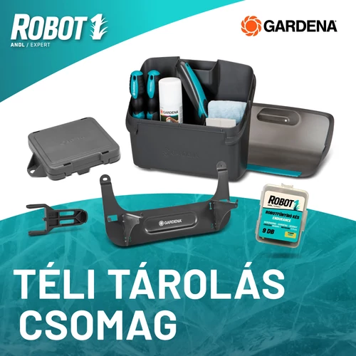 Gardena SILENO robotfűnyíró téli tárolás csomag