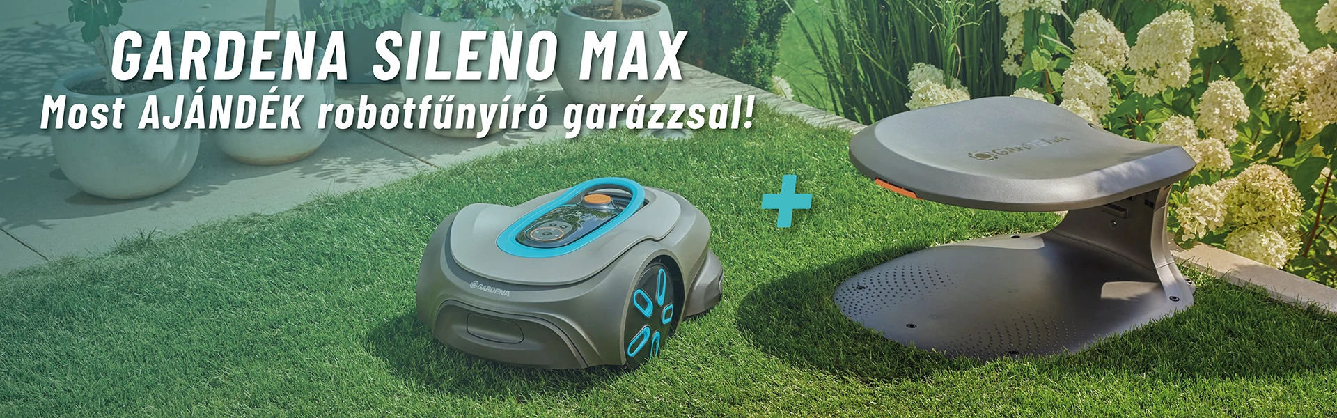 Tavaszi bomba ajánlat: Gardena Sileno Max mellé ajándék garázs jár!
